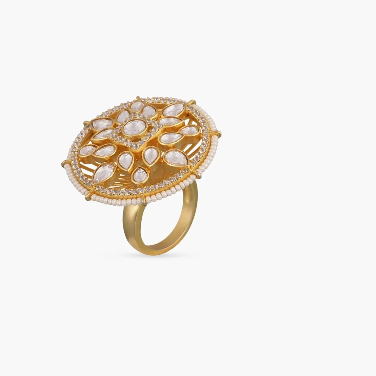 Edha Kundan Ring