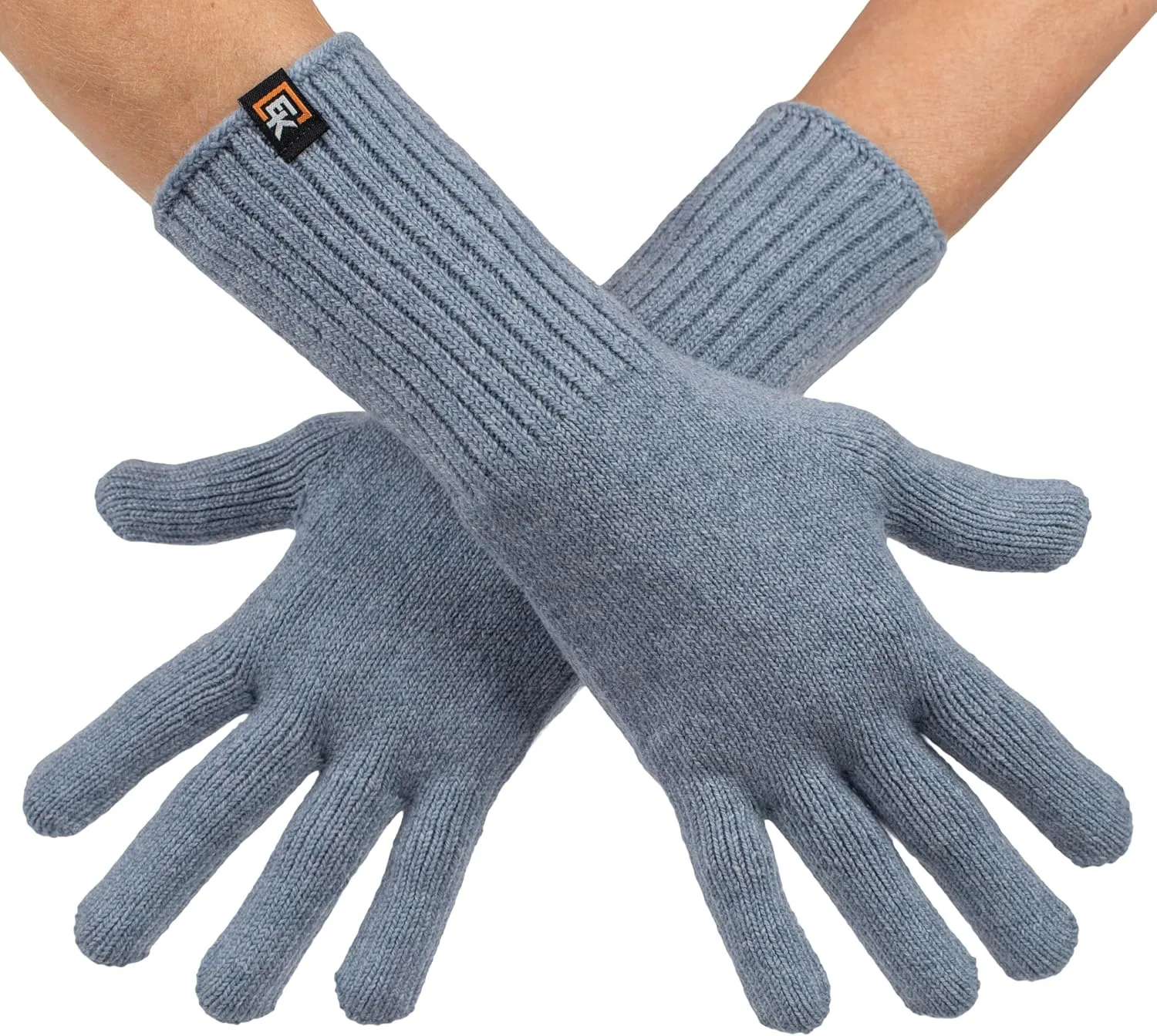 Evolution Knitwear Wool Knit Gloves - Super Soft Merino Wool - Made in the USA - Small