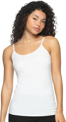 Felina | Cotton Modal Camisole | Stretch | Basic White