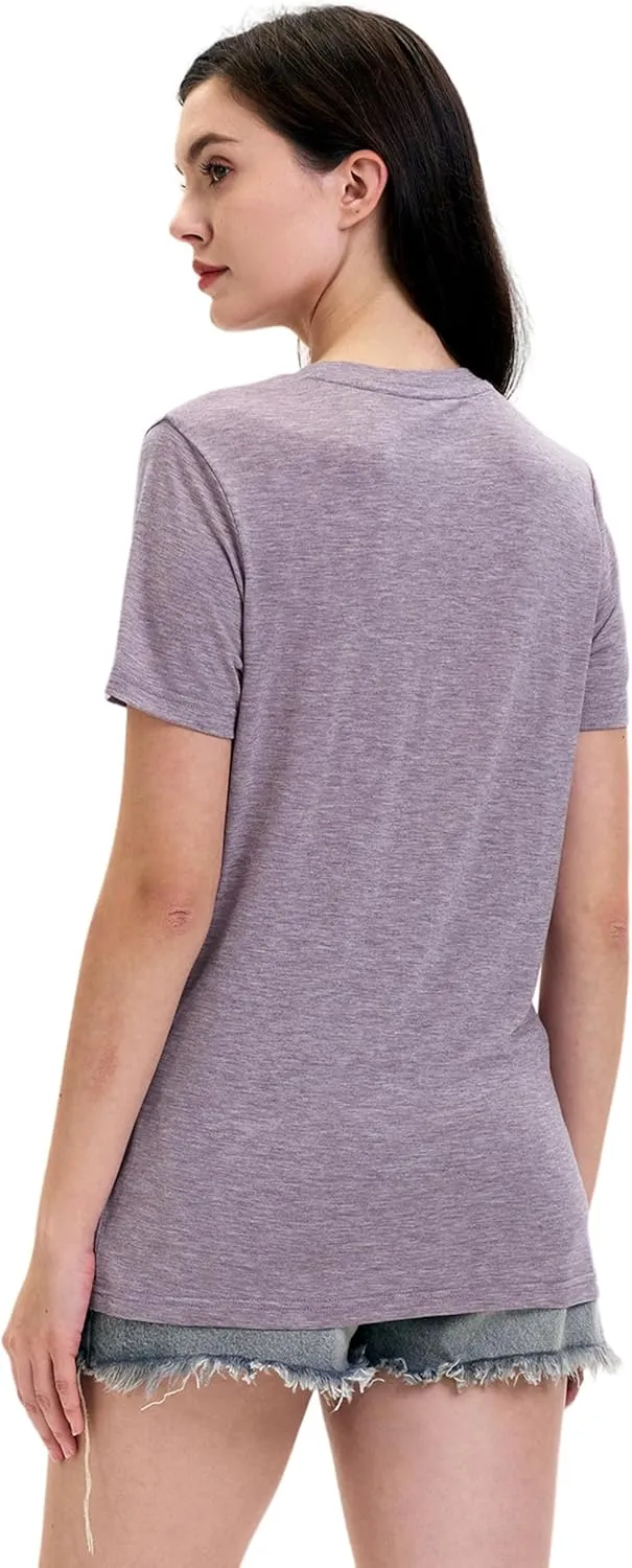 Iguana Womens Merino Wool & Tencel Base Layer Lightweight Wicking T-Shirt Short Sleeve Tee for Hiking