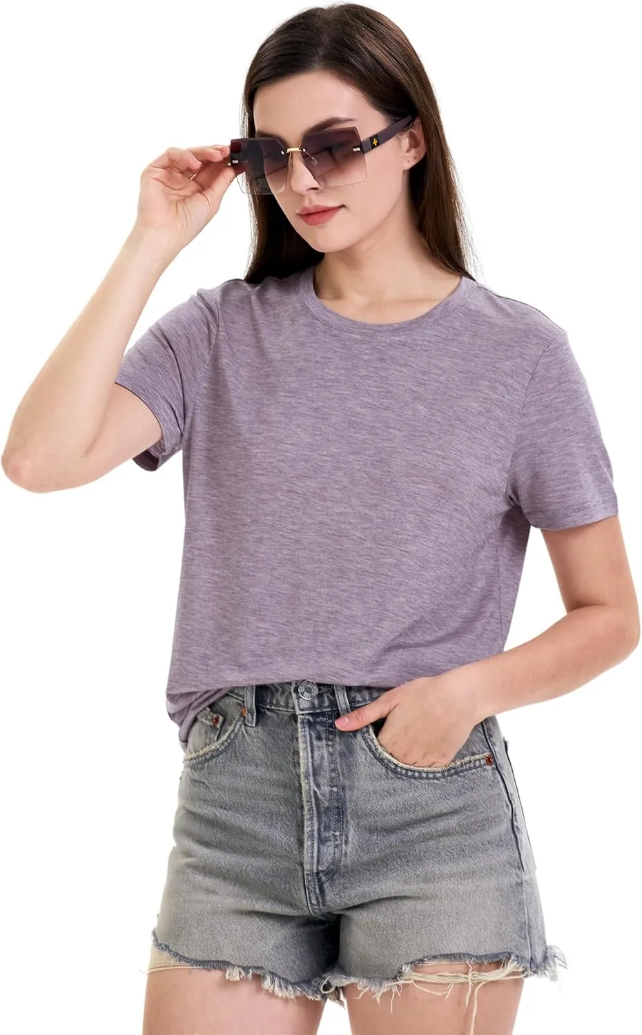 Iguana Womens Merino Wool & Tencel Base Layer Lightweight Wicking T-Shirt Short Sleeve Tee for Hiking