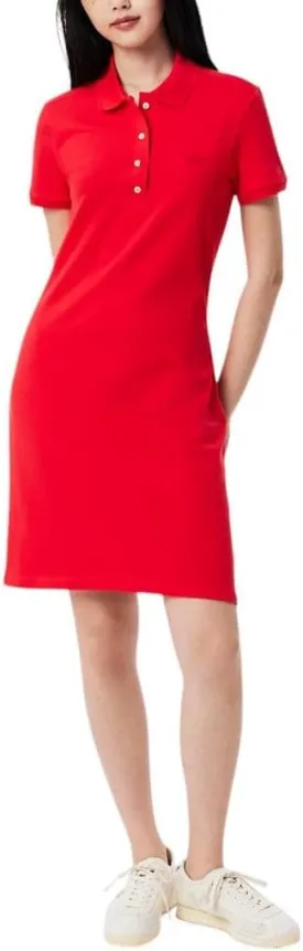 Lacoste Women's Stretch Cotton Piquolo Dress