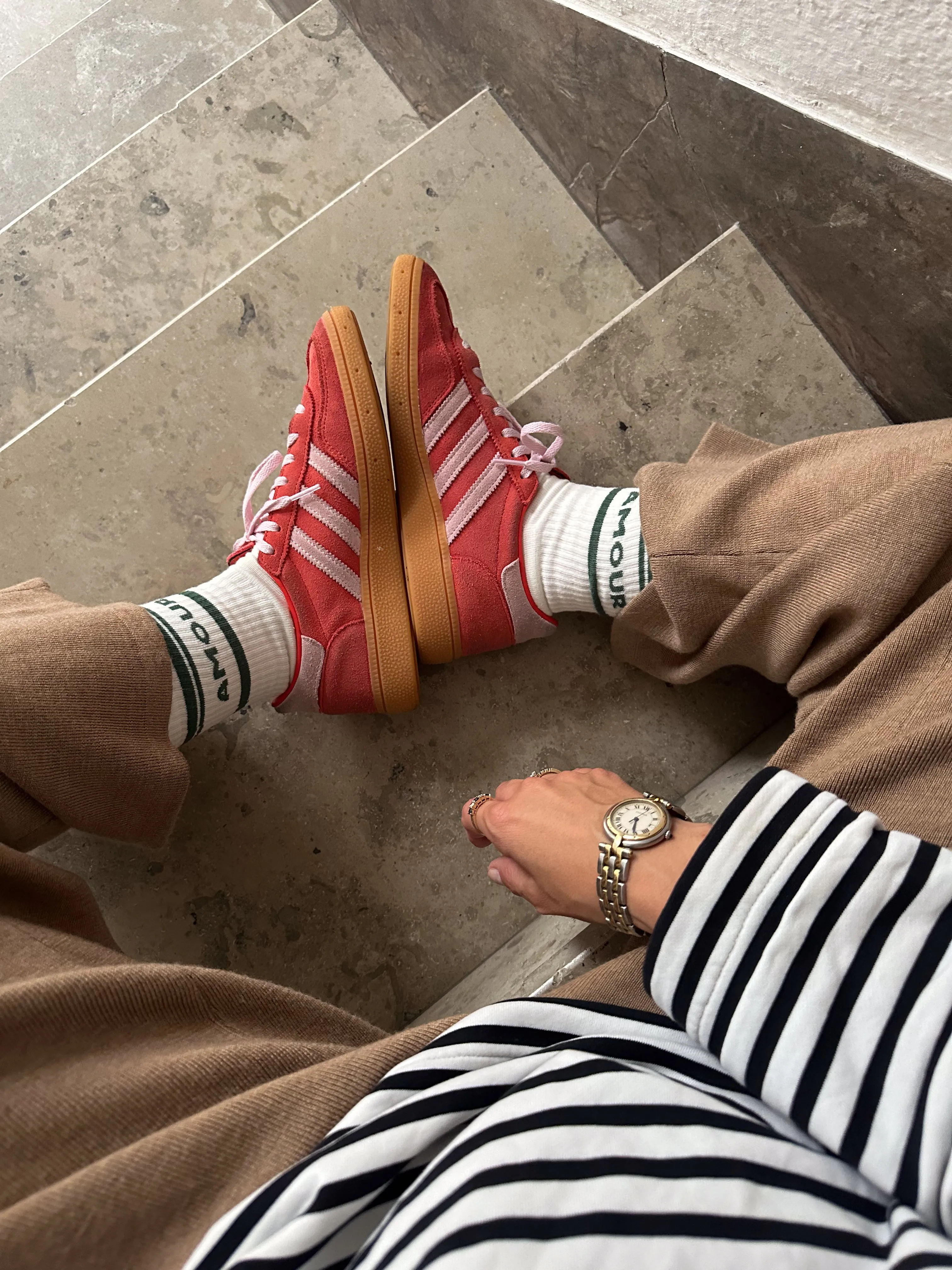MOM TENNIS SOCKS "AMOUR"
