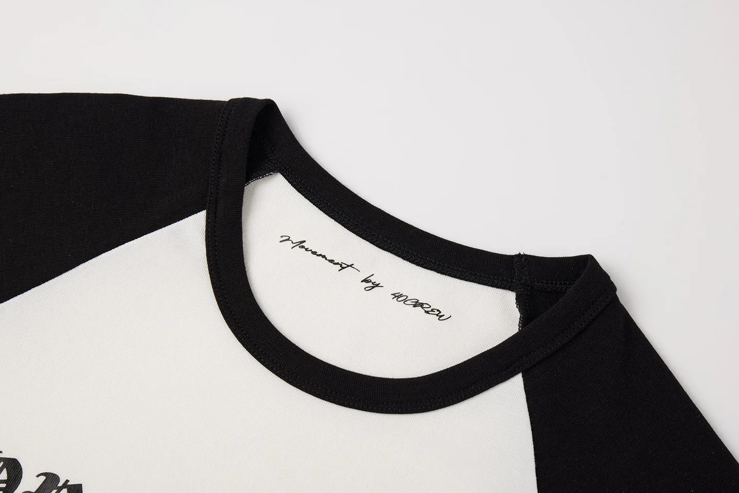 Printed Raglan Sleeve T-shirt
