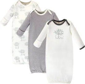 Touched by Nature Unisex Baby Organic Cotton Gowns