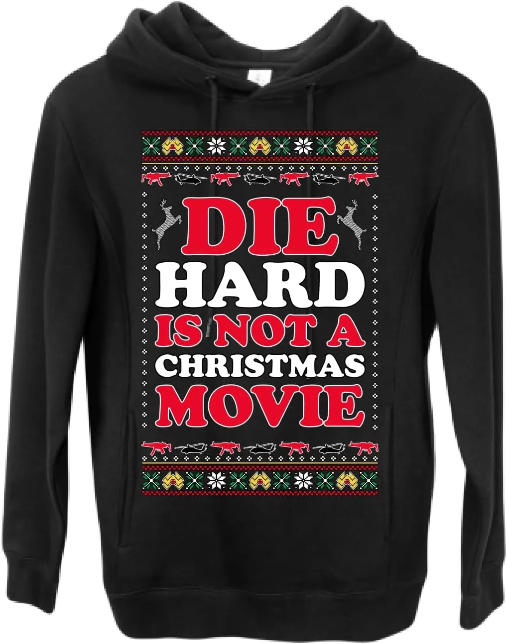 Wild Bobby Nakatomi Plaza Christmas Party 1988 Classic McClane Die Hard Ugly Christmas Sweater Premium Hoodie