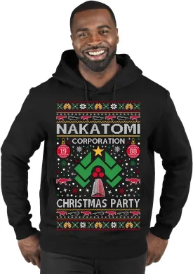 Wild Bobby Nakatomi Plaza Christmas Party 1988 Classic McClane Die Hard Ugly Christmas Sweater Premium Hoodie
